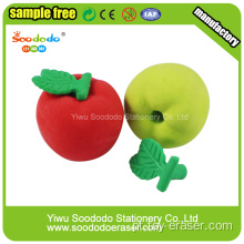 Apple Shaped Eraser, Borracha artigos de papelaria para as escolas